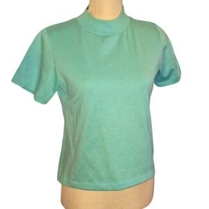 Closel knit vintage blue top‎